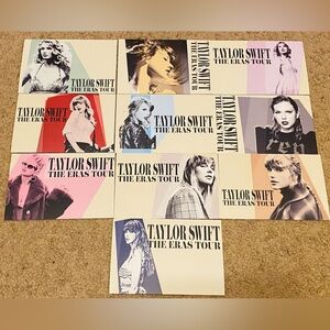 Taylor Swift The Eras Tour Postcards Set of 10